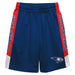 Southern Indiana Screaming Eagles USI Vive La Fete Game Day Blue Stripes Boys Solid Red Athletic Mesh Short