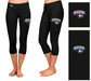 USI Screaming Eagles Vive La Fete Game Day Collegiate Large Logo on Thigh and Waist Girls Black Capri Leggings - Vive La Fête - Online Apparel Store