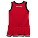 St. Josephs Hawks Vive La Fete Game Day Red Sleeveless Cheerleader Dress - Vive La Fête - Online Apparel Store