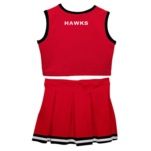 St. Josephs Hawks Vive La Fete Game Day Red Sleeveless Cheerleader Set - Vive La Fête - Online Apparel Store