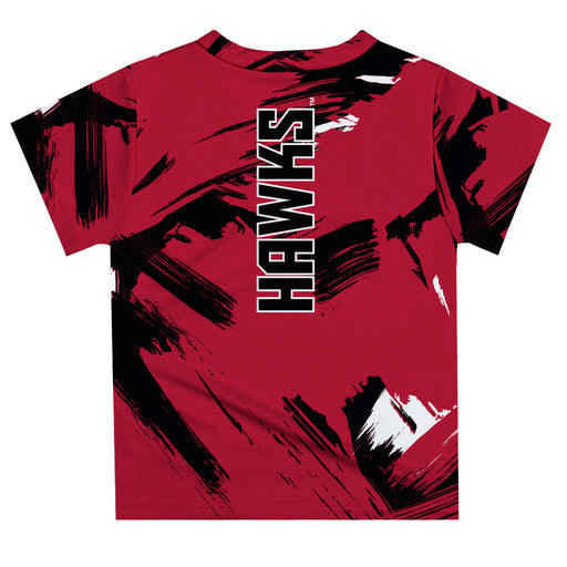 St. Josephs Hawks Vive La Fete Boys Game Day Crimson Short Sleeve Tee Paint Brush - Vive La Fête - Online Apparel Store