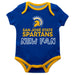 San Jose State Spartans Vive La Fete Infant Game Day Blue Short Sleeve Onesie New Fan Logo and Mascot Bodysuit - Vive La Fête - Online Apparel Store