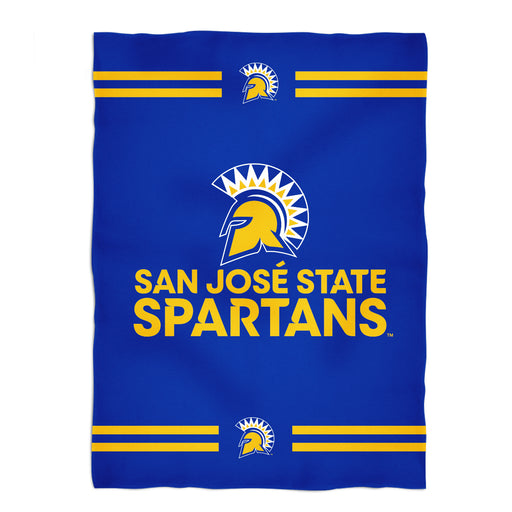 San Jose State Spartans Blanket Blue - Vive La Fête - Online Apparel Store