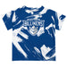 Saint Louis University Billikens SLU Vive La Fete Boys Game Day Blue Short Sleeve Tee Paint Brush