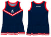 Samford University Bulldogs Vive La Fete Game Day Navy Sleeveless Cheerleader Dress - Vive La Fête - Online Apparel Store