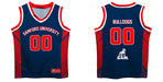 Samford University Bulldogs Vive La Fete Game Day Navy Boys Fashion Basketball Top - Vive La Fête - Online Apparel Store
