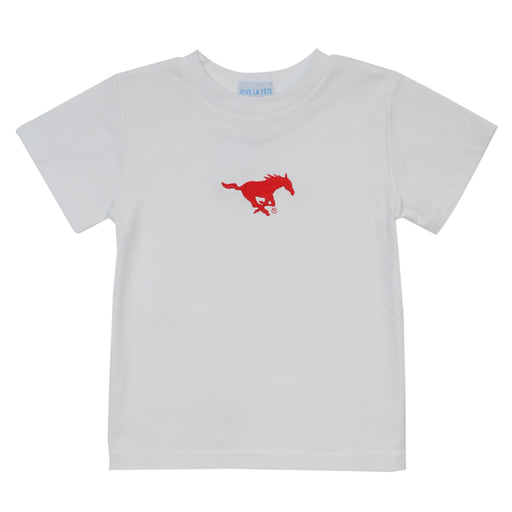 SMU Embroidered Tee Shirt - Vive La Fête - Online Apparel Store