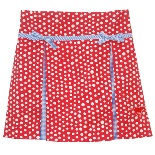 SMU Pleated Polka Dots Skirt - Vive La Fête - Online Apparel Store