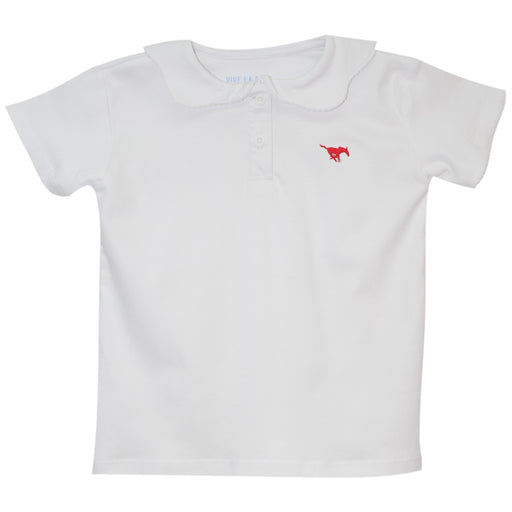 SMU Embroidered Pico Blouse - Vive La Fête - Online Apparel Store