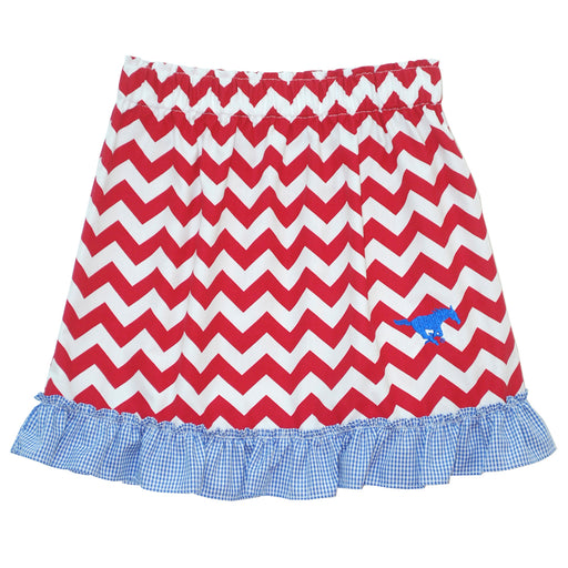 SMU Ruffle Chevron Skirt - Vive La Fête - Online Apparel Store