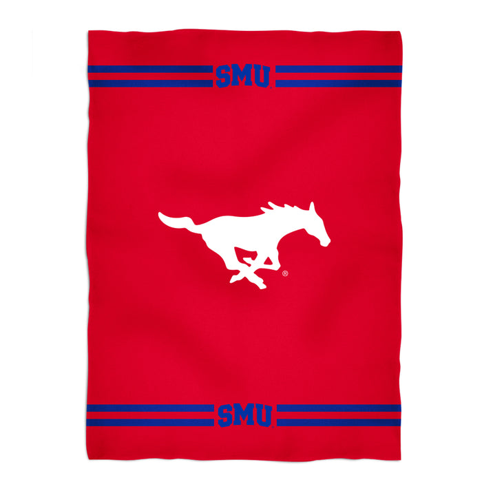 SMU Stripes Red Fleece Blanket - Vive La Fête - Online Apparel Store