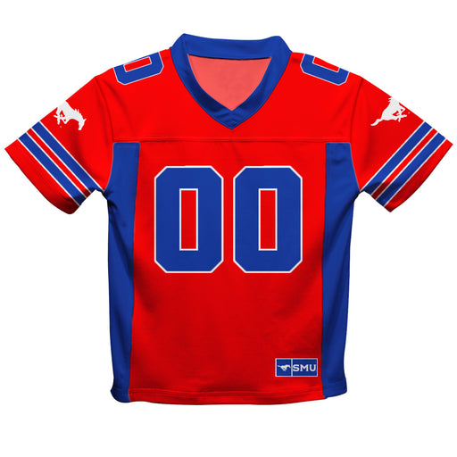 SMU Mustangs Vive La Fete Game Day Red Boys Fashion Football T-Shirt