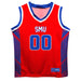 SMU Mustangs Vive La Fete Game Day Red Boys Fashion Basketball Top