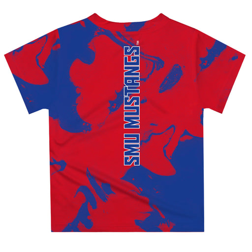 SMU Mustangs Vive La Fete Marble Boys Game Day Red Short Sleeve Tee - Vive La Fête - Online Apparel Store