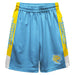 Southern University Jaguars Vive La Fete Game Day Blue Stripes Boys Solid Gold Athletic Mesh Short