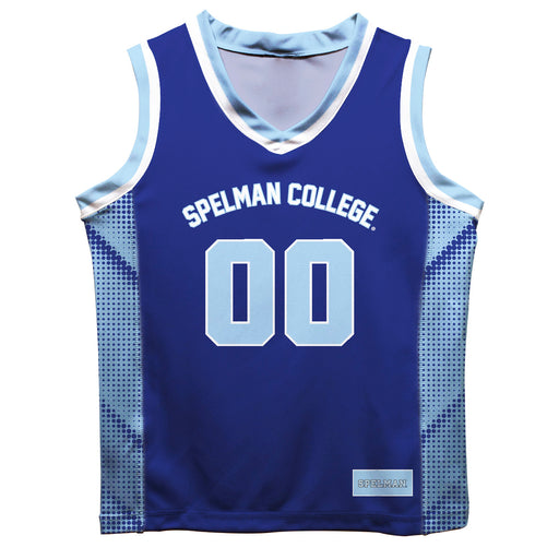 Spelman College Vive La Fete Game Day Blue Boys Fashion Basketball Top