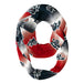 Stony Brook Seawolves Vive La Fete All Over Logo Game Day Collegiate Women Ultra Soft Knit Infinity Scarf
