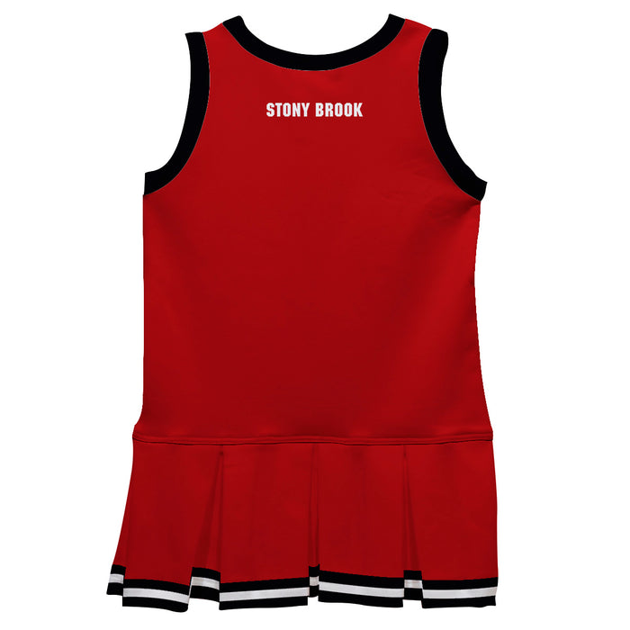 Stony Brook Seawolves Vive La Fete Game Day Red Sleeveless Cheerleader Dress - Vive La Fête - Online Apparel Store