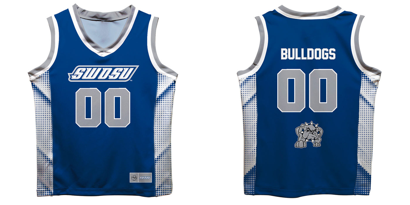 Southwestern Oklahoma State Bulldogs Vive La Fete Game Day Blue Boys Fashion Basketball Top - Vive La Fête - Online Apparel Store