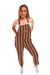 TXST Texas State Bobcats Vive La Fete Maroon Gold Stripes Logo Youth Overall Team Bibs