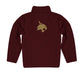 TXST Texas State Bobcats Vive La Fete Game Day Solid White Quarter Zip Pullover Sleeves - Vive La Fête - Online Apparel Store