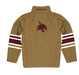 TXST Texas State Bobcats Vive La Fete Game Day Gold Quarter Zip Pullover Stripes on Sleeves - Vive La Fête - Online Apparel Store