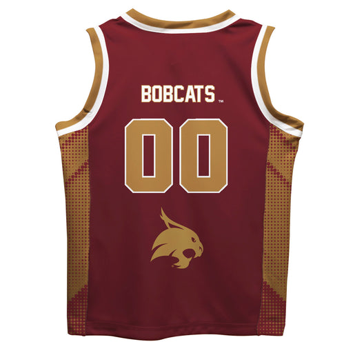 Texas State University Bobcats TXST Vive La Fete Game Day Maroon Boys Fashion Basketball Top - Vive La Fête - Online Apparel Store