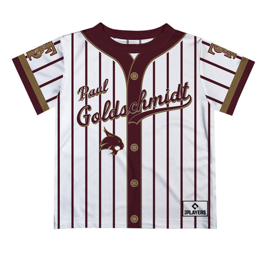 MLB Players Association Paul Goldschmidt Texas State Bobcats TXST MLBPA Officially Licensed by Vive La Fete T-Shirt