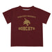 TXST Texas State Bobcats Vive La Fete Boys Game Day V3 Maroon Short Sleeve Tee Shirt