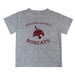 TXST Texas State Bobcats Vive La Fete Boys Game Day V1 Heather Gray Short Sleeve Tee Shirt