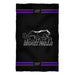 Sioux Falls Cougars USF Vive La Fete Game Day Absorvent Premium Black Beach Bath Towel 51 x 32" Logo and Stripes" - Vive La Fête - Online Apparel Store