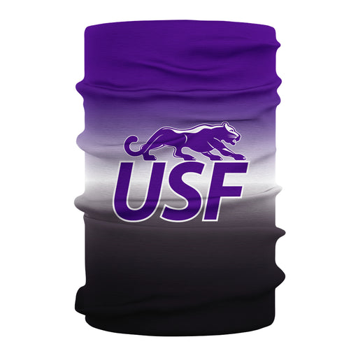Sioux Falls Cougars USF Vive La Fete Degrade Logo Game Day Collegiate Face Cover Soft 4-Way Stretch Neck Gaiter - Vive La Fête - Online Apparel Store