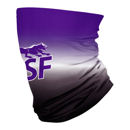 Sioux Falls Cougars USF Vive La Fete Degrade Logo Game Day Collegiate Face Cover Soft 4-Way Stretch Neck Gaiter - Vive La Fête - Online Apparel Store