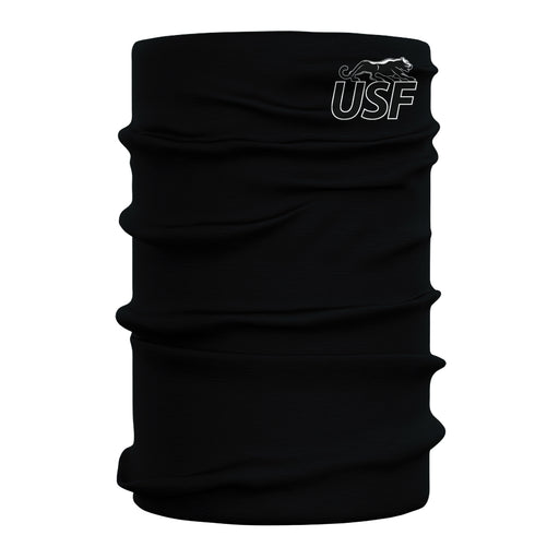 Sioux Falls Cougars USF Vive La Fete Black Game Day Collegiate Logo Face Cover Soft  Four Way Stretch Neck Gaiter - Vive La Fête - Online Apparel Store