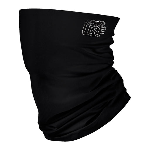 Sioux Falls Cougars USF Vive La Fete Black Game Day Collegiate Logo Face Cover Soft  Four Way Stretch Neck Gaiter - Vive La Fête - Online Apparel Store