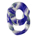 Sioux Falls Cougars Vive La Fete All Over Logo Game Day Collegiate Women Ultra Soft Knit Infinity Scarf