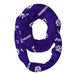 Sioux Falls Cougars Vive La Fete Repeat Logo Game Day Collegiate Women Light Weight Ultra Soft Infinity Scarf
