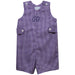 Sioux Falls Cougars USF Embroidered Purple Gingham Boys Jon Jon