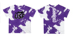 Sioux Falls Cougars USF Vive La Fete Marble Boys Game Day Purple Short Sleeve Tee - Vive La Fête - Online Apparel Store