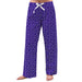 Sioux Falls Cougars Vive La Fete Game Day All Over Logo Women Purple Lounge Pants