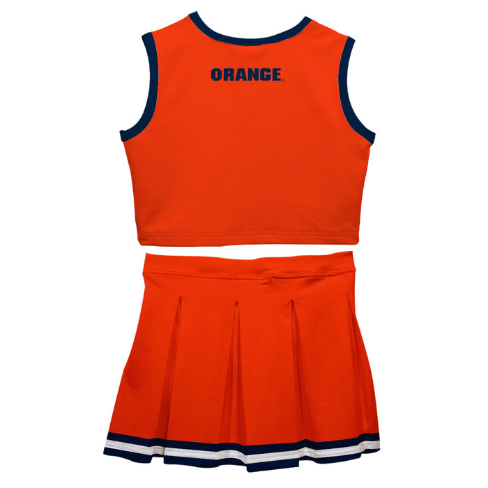 Syracuse Orange Vive La Fete Game Day Orange Sleeveless Chearleader Set - Vive La Fête - Online Apparel Store