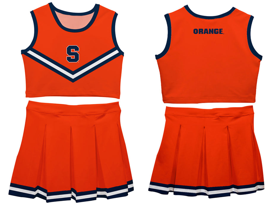 Syracuse Orange Vive La Fete Game Day Orange Sleeveless Chearleader Set - Vive La Fête - Online Apparel Store