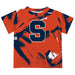 Syracuse Orange Vive La Fete Boys Game Day Orange Short Sleeve Tee Paint Brush