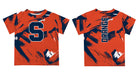 Syracuse Orange Vive La Fete Boys Game Day Orange Short Sleeve Tee Paint Brush - Vive La Fête - Online Apparel Store