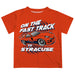 Syracuse Orange Vive La Fete Fast Track Boys Game Day Orange Short Sleeve Tee