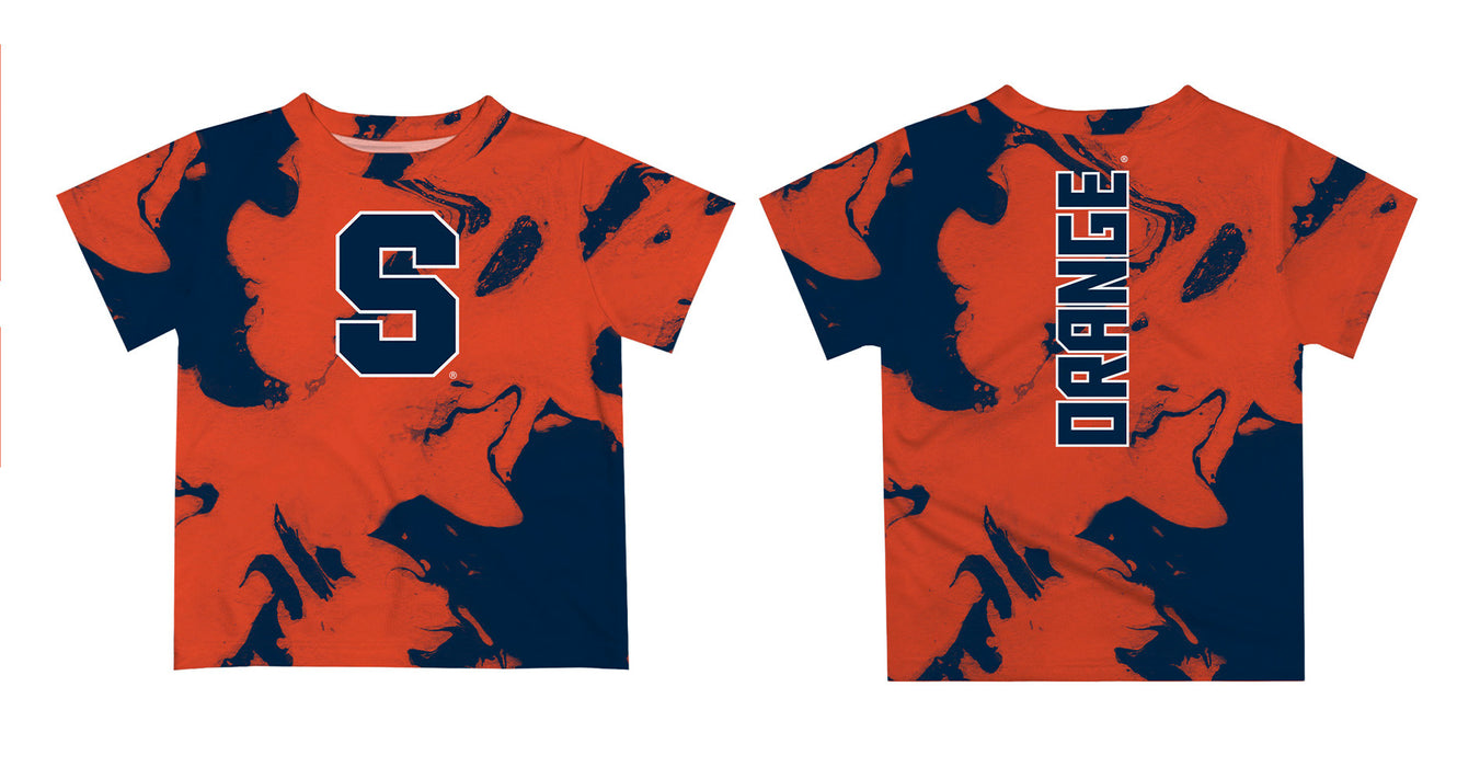 Syracuse Orange Vive La Fete Marble Boys Game Day Orange Short Sleeve Tee - Vive La Fête - Online Apparel Store