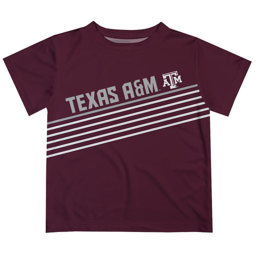 Texas AM Aggies Maroon Short Sleeve Tee Shirt - Vive La Fête - Online Apparel Store