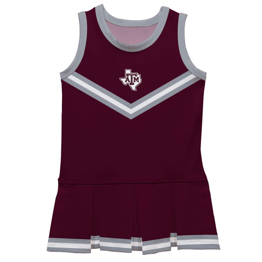 Texas A&M Aggies Vive La Fete Game Day Maroon Sleeveless Cheerleader Dress