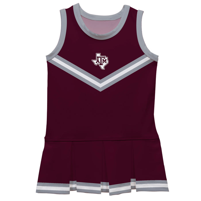 Texas A&M Aggies Vive La Fete Game Day Maroon Sleeveless Cheerleader Dress