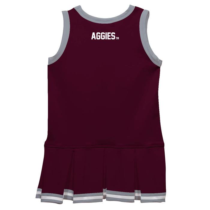 Texas A&M Aggies Vive La Fete Game Day Maroon Sleeveless Youth Cheerleader Dress - Vive La Fête - Online Apparel Store